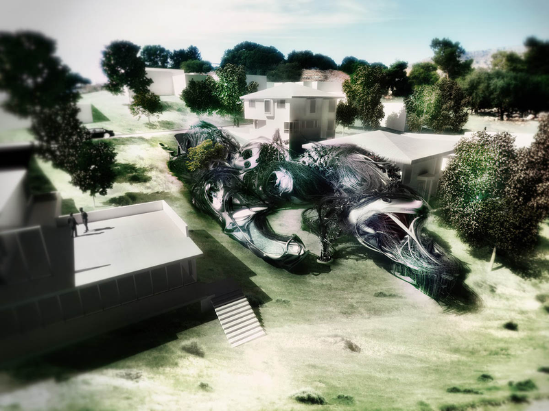 Illustration for article titled Estructuras de aspecto alienígena: una idea para la casa del futuro